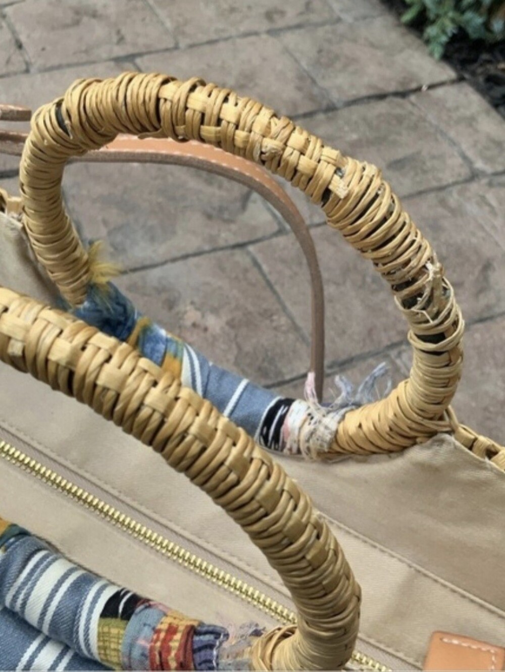 SAM EDELMAN JAELYNN FABRIC TOTE - Picture 7 of 8